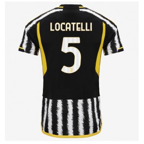 Juventus Manuel Locatelli #5 Koszulka Podstawowych 2023-24 Krótki Rękaw